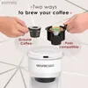 Kahve Yapıcıları Mixpresso 2 1 Kahve Bira Pods Uyumlu Kahve Kahve Kişisel Kahve Makinesi Kompakt Boyut Mini Kahve Makerl240105