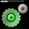 2 pcs/4 pcs/lot Badminton en plastique et nylon lumineux avec lumières fluorescentes éclairées par LED Volant durable pour les sports de plein air 240108