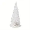 1pc Multicolored Crystal LED Night Light, Christmas Tree Night Light