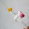 14mm 10mm Joint NC Kit Glazen Pijp Nector Collector Met Quartz Nail Keck Clip Siliconen Dab Wax Olie Container Roken Kleine Bong BJ