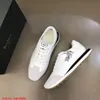 Sneaker in pelle BERLUTI Scarpe casual Nuovi uomini in pelle di vitello Pannello in tela Scarpe sportive basse Scritto Modello Scarpe casual moda HBYN