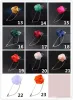 Brudgum Rose Flower Golden Leaf Fashion Brosch Pin Suit Lapel New Herr Wedding Boutonniere Brooches smycken gåvor