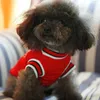Vestuário para cães Roupas para animais de estimação Coletes esportivos de verão Camisas de uniforme de equipe de basquete para Chihuahua Tamanho XXS-L Produtos