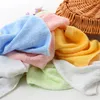 Small Square Hand Towel for Kids Soft Cute Handkerchief for Children Feeding and Bathing Face Washing 5 PCs/Lot 240108