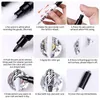 1Set Nail Art Dessin Stylo Graffiti Nail Acrylique Stylo Étanche Peinture Liner DIY 3D Ligne Abstraite Nail Art Beauté Outil Manucure 240106