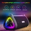Speakers Caixa de som Bluetooth SODLK T18 80W highpower portable waterproof KTV 3D surround sound subwoofer Bluetooth speaker TWS AUX
