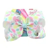 Niñas Niños Bowknot Horquillas JOJO Unicornio Grosgrain Cinta Arcos Con Clips De Cocodrilo Accesorios Para El Cabello Para Niños Bebé 6 pulgadas Boutique BJ