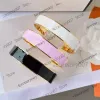 designer smycken armband mode multicolor öppen armband justerbar humaniserad designarmband härlig rosa vald lyxig gåva kvinnlig vän charm