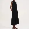 Casual Dresses Spring And Summer Elegant Atmosphere Temperament Silk Velvet Fishtail Hem Sleeveless Long Dress