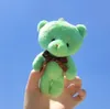 13cm mini pelúcia urso boneca chaveiro brinquedos pingente pp algodão macio pelúcia ursos kawaii crianças brinquedo presente para festa de casamento sn