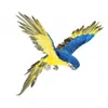 Artificial Parrots Bird Home Decor Simulation Birds Vividly Garden Cute Outdoor Pond Decoration 240108