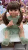 NPK 55 cm Full Body Soft Silicone Reborn Toddler Doll Raya Life Touch Soft Touch High Quality Doll Presents for Children 240106