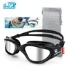 고글 고글 성인 전문 수영 고글 안티 포고 UV 보호 렌즈 방수 조절 가능한 실리콘 수영 안경 수영 장비