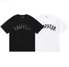 Designermode Kleidung Tsihrts Hemden Trapstar Stacheldraht Bogen T-Shirt Herren Damen Lose Kurzarm T-Shirt Sommer Rock Baumwolle Streetwe