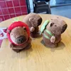 Golfinho simulação de pelúcia capivara anime brinquedos peludos kawaii macio brinquedos de pelúcia para crianças bonecas bonitos brinquedos de pelúcia crianças presentes