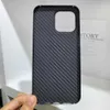 Custodie per cellulari Custodia in vera fibra di carbonio per iPhone 14 15 Pro Max Cover posteriore ultrasottile in vera fibra di carbonio per iPhone 15 14Pro Max custodia businessL240105