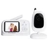980 Baby Monitor Caméra sans fil 3,2 "TFT Écran couleur Sicurity Camara 2 Way Talk Baby Camera avec moniteur CMOS Capteur d'image Caméra vocale