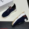 Baskets en cuir BERLUTI Chaussures décontractées Berluti Shadow Grey Chaussures de sport pour hommes Cette paire de chaussettes a une doublure intérieure confortable HBD0