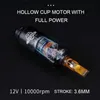 Professional Short Mini Rocket Tattoo Machine Set Motor 8V 9000Rpm RCA Interface Automatic Rotary Stroke 3.6mm Tattoo Pen Kit 240108