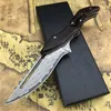 NY VG10 DAMASCUS MEKANISKA FOSTA KNIVER Taktisk jaktkniv Fixad bladkniv Sandelträhandtag Camp Hunt Pocket Knives Överlevnadsverktyg 3300 15535 535 4850