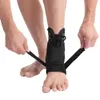 Ортез на лодыжку на шнуровке Спортивная безопасность Регулируемая поддержка лодыжки для бега Футбол Бейсбол Волейбол Утяжелители для ног Тренировочная повязка для ног 240108