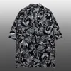 Chemises décontractées pour hommes 2024 Motif floral Imprimer Chemise de plage Hommes Hawaiian Streetwear Hip Hop Tropical Holiday Tops Camisas de Hombre