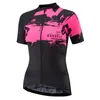 Jackets de corrida 17 Color Morvelo Women Cycling Jersey Summer Summer manga curta Road Road MTB Bike Shirt Outdoor Tops Sports ROPA Ciclismo