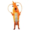 2024 Nya Crayfish Mascot Costumes Halloween Tecknad karaktärsdräkt Suit Xmas Outdoor Party Festival Dress Promotional Advertising Clothings