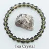 Charm Bracelets Natural Stone Smoky Quartz Beads Men Women Tea Brown Crystal Energy Healing Bangle Yoga Meditataion Jewelry Wholeslae