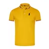 Designer Polo Dress Men 2024 New Men's T-shirt Polo Base Shirt Slim Fit Men's Shirt med en Lapel kortärmad t-shirt för mäns casual affärsskjorta