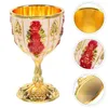 Wine Glasses Holy Grail Glass Bride Mugs Medieval Drinking Vessel Iron Decorative Tea Cup