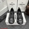 Sneaker in pelle BERLUTI Scarpe casual Scarpe da ginnastica basse in pelle di vitello Fast Track nuove da uomo Scarpe da corsa casual colorate fatte a mano HB5F