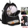 Drawstring Gym Bag Basketbol Sırt Çantası Erkekler İçin Spor Kadın Okul Erkek Omuzlar Yüzme Kuru Islak Eğitim Fitness Futbol Çantaları 231227