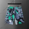 24SS Summer Designer Męskie spodnie plażowe Mężczyzn Men Classic Litera Druk krótkie spodni swobodny bawełniany graffiti drukowane patchwork siatkowe Brody Brody