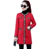Damen-Trenchmäntel, Winterkleidung, Damenjacke, Jacken, Mantel, lang, koreanische Version, lockere leichte Daunen