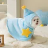Pet Clothes Winter Autumn Fashion Cloak Cat Wool Sweater Small Dog Cute Hoodie Puppy Designer Coat Chihuahua Yorkshire Poodle 240106