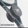 Tennis Swing Exerciser Weight Gainer Racket Accelerator Single Assisted Training Portable 240108