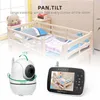 SM935E Monitor de bebê com tela LCD colorida de 3,5 polegadas Vídeo Intercomunicador bidirecional Suporte para monitor de bebê Câmera remota Pan Zoom Câmera Tela LCD