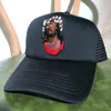 Ball Caps Erkekler Portre Nakış Desen Desen Şapkası için Düz Edge Beyzbol Kapağı Leisure Açık Güneş Koruyucu Casquette Homme Marque Luxe