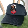 Ball Caps Men Portrait Hafdery haftowa czapka na płaską krawędź baseballowa czapka baseballowa wypoczynek na zewnątrz filtra przeciwsłoneczna Casquette Homme Marque Luxe