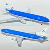 Metal Aircraft Model 20cm 1 400 Mcdonnell Douglas Md-11 Metal Replica Alloy Material With Landing Gear Collectible Toys Gift 240108