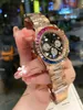 Relógios mecânicos automáticos femininos montre de luxe aço inoxidável completo vidro safira à prova d'água super luminoso relógios de pulso femininos para u1 relógio de diamante marca top
