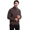 Chaquetas de hombre, chaqueta de béisbol con estampado de marca, chaquetas Bomber informales con cuello levantado para hombre, chaquetas ajustadas de alta calidad para otoño para hombre