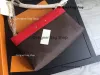 Bolsas diseñador original Chic Pallas Palles oxidantes cuero de cuero Crossbody mochila negra billetera All Match M41200