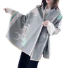 패션 겨울 스카프 여성 캐시미어 따뜻한 파울 라드 레이디 말 스카프 두꺼운 부드러운 부판다 숄 랩 2019 NEW2160272