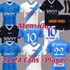 23 24 Neymar Jr MITROVIC Al Hilal Saudi Soccer Jerseys 2023 2024 NEVES SERGEJ SALEM Maillot de football MALCOM maison troisième 3ème maillots Abdullah Men Kids Kit ensembles uniformes