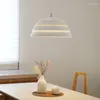 Pendant Lamps Modern Simple Lights Multilayer Ironwork Lamp For Bedroom Restaurant Light Kitchen Home Decor E27 Bulb Lighting