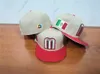 Mexique Chapeaux ajustés Casquettes de baseball Mode Hip Hop Taille Os Pour Hommes Femmes Lettre M Plein Fermé Gorras Top Qualité 240106