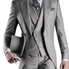 Men's Suits Wedding Men Suit Tail Coat 3 Pcs Groom Tuxedo Formal Business Male For Prom Fashion Set (Jacket Pants ) 2024