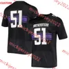 Maglia da calcio Brendan Flakes Northwestern A.J. Hampton Jr. 89 Charlie Mangieri 63 Dom D'Antonio 7 Ore Adeyi Custom Stitched Mens Northwestern Wildcats Maglie